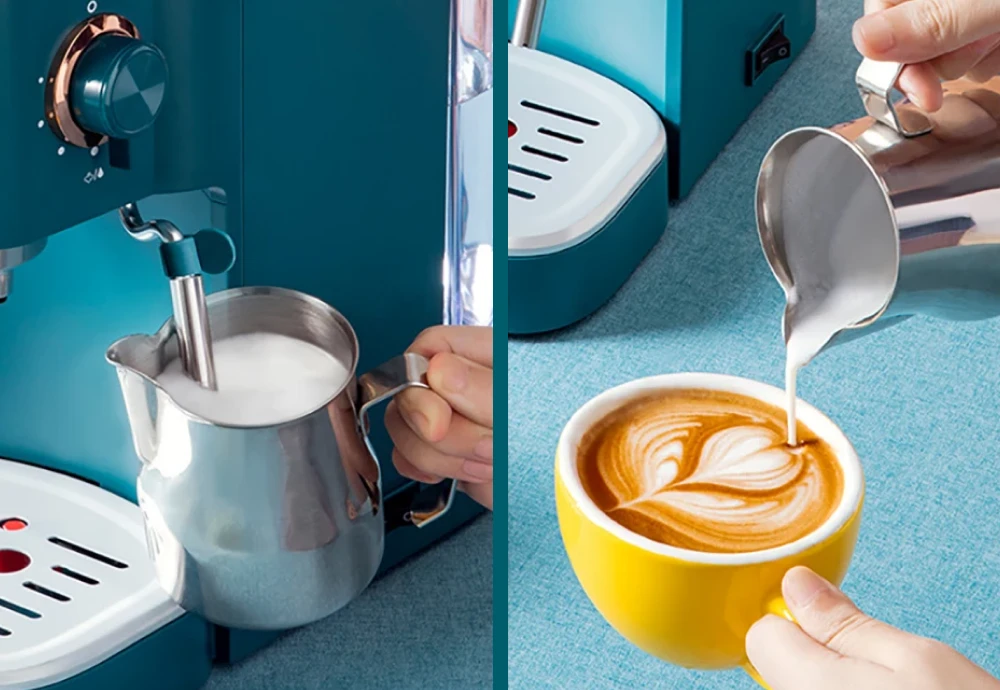 espresso machine with milk wand