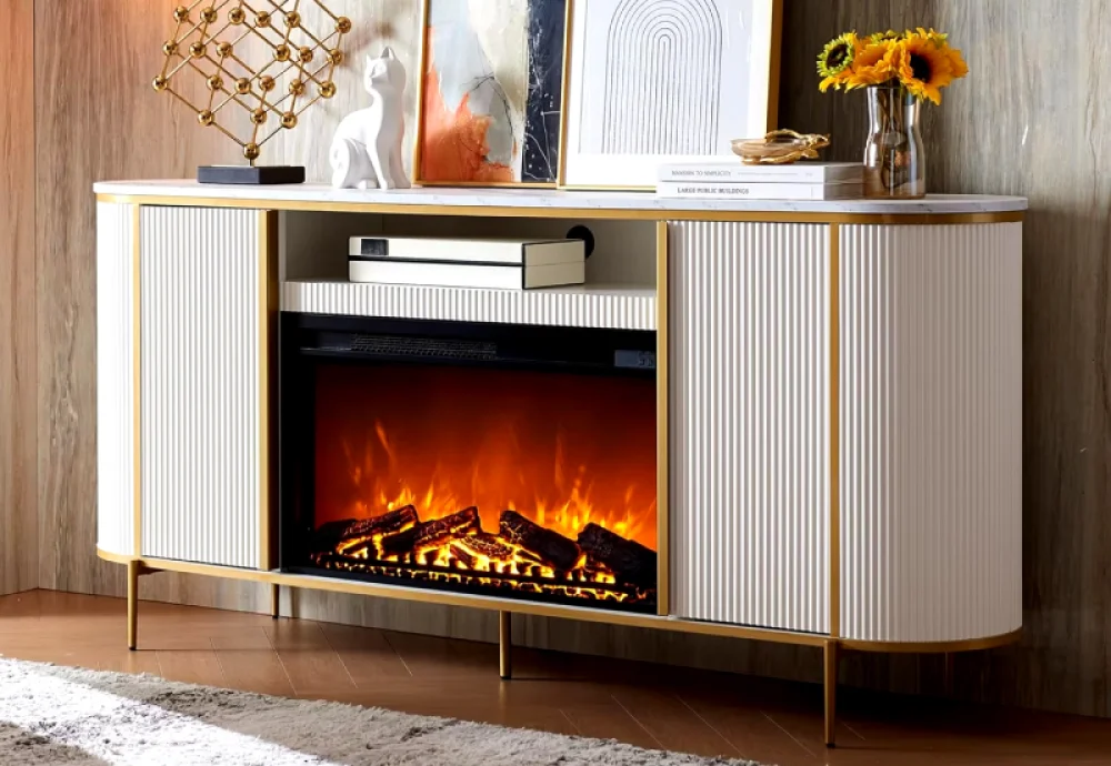 electric fireplace indoor