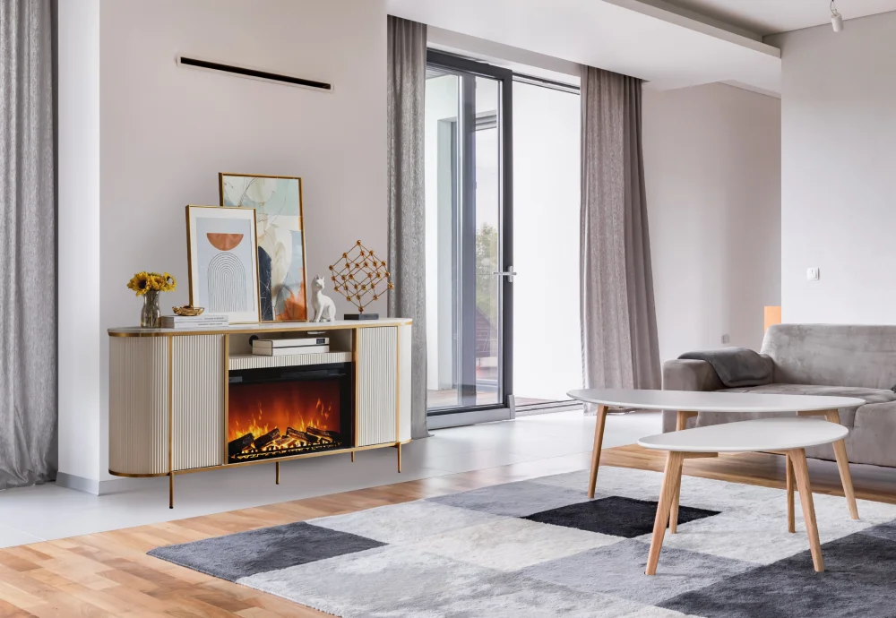 electric fireplace & tv stand