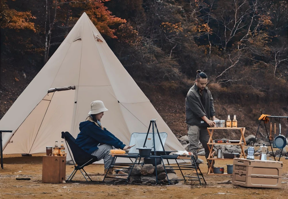 teepee stove tent