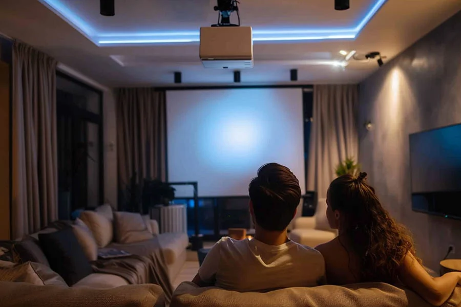 movie theater in home